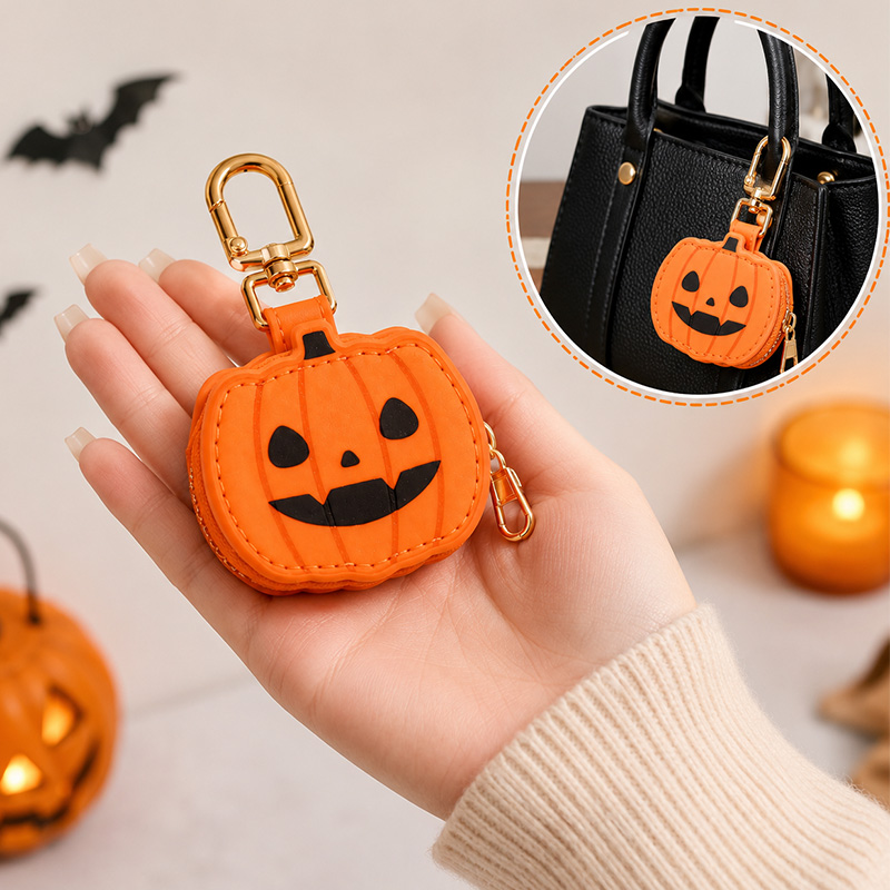 Mini Backpack Purse - Mini Monedero con Cremallera para Llavero,