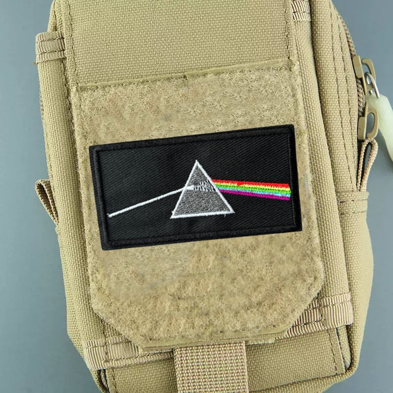 Urban Backpack Tactical - Parche bordado de refracción de luz,