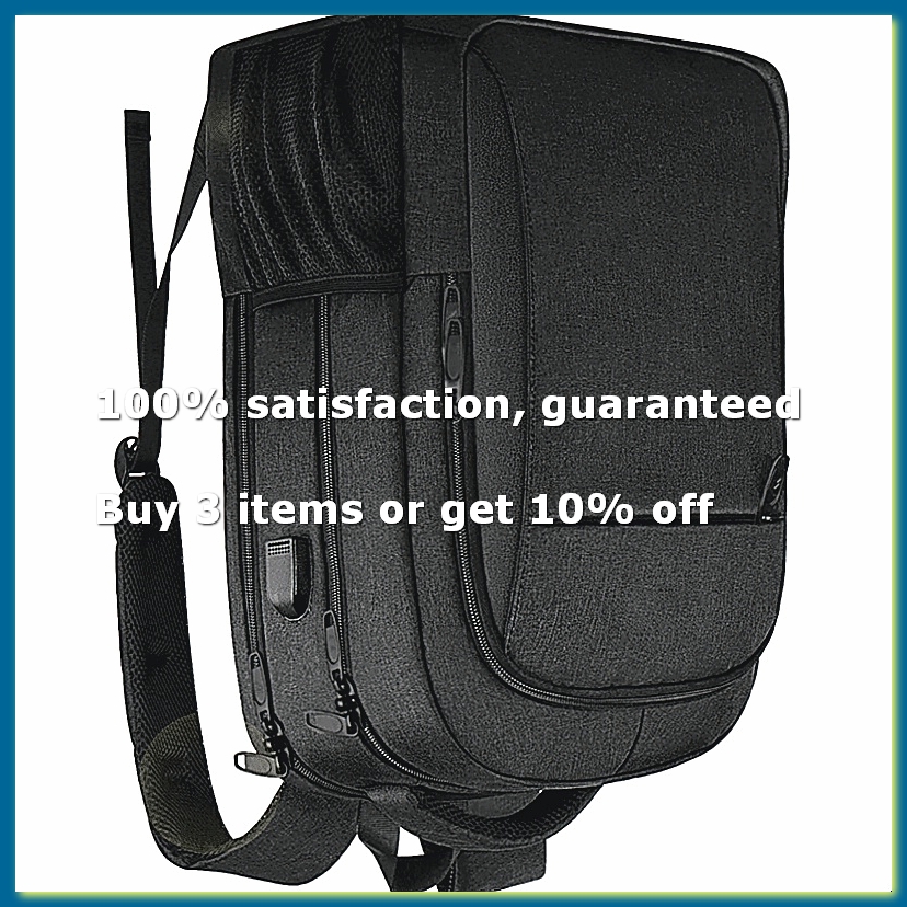 Mochila grande para ordenador  - Travel Backpack Anti Theft reseña y precio