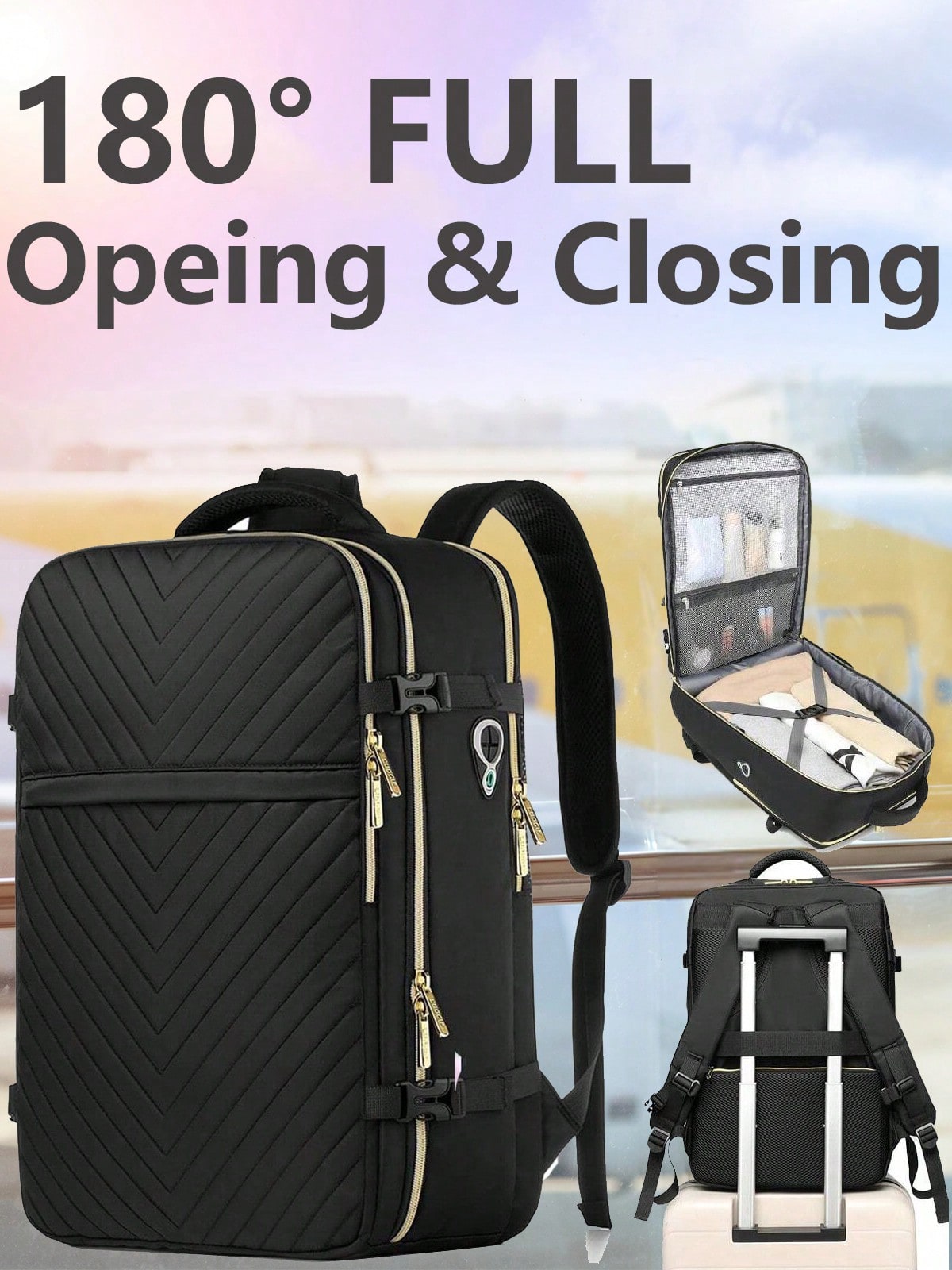 Mochila de viaje grande, aprob - Travel Backpack Anti Theft reseña y precio