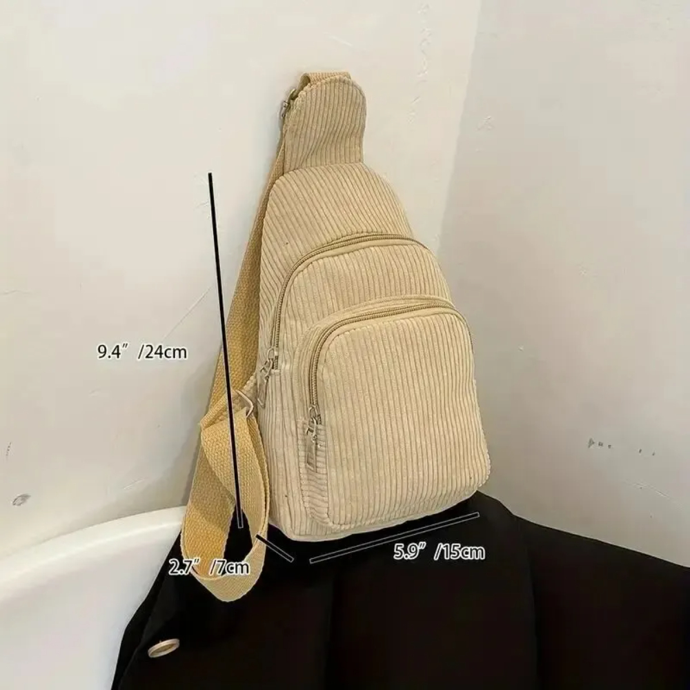 Bolso cruzado de pana Vintage, - Mini Backpack Purse reseña y precio