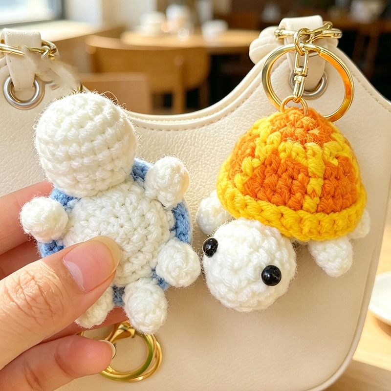 Llavero de tortuga tejido a ma - Mini Backpack Purse reseña y precio