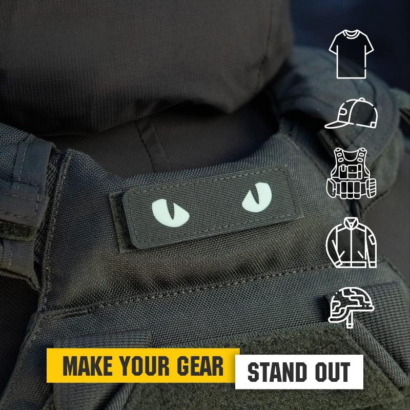 Parches bordados militares de  - Urban Backpack Tactical reseña y precio